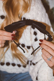 Colette Headband: Black