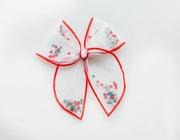 Mesh Shaker Bow - Peppermint Twist: Clip