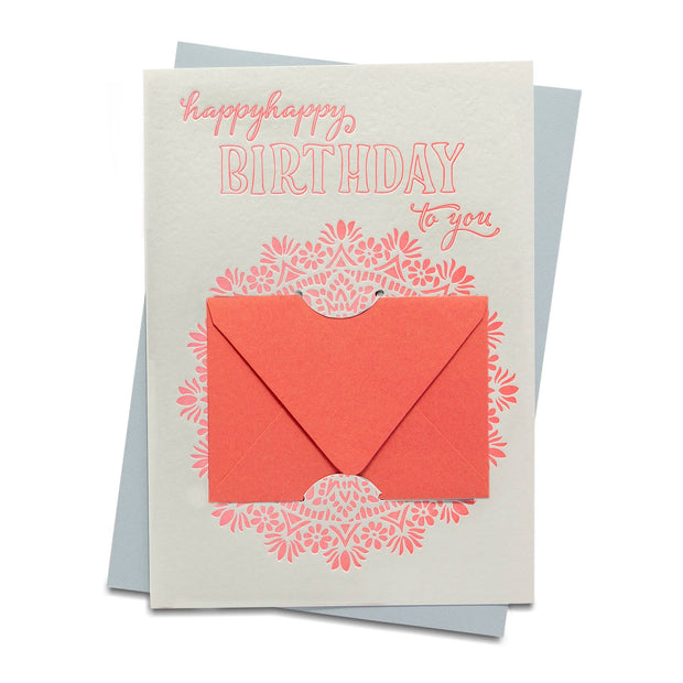 Happy Happy | Gift Card Holder