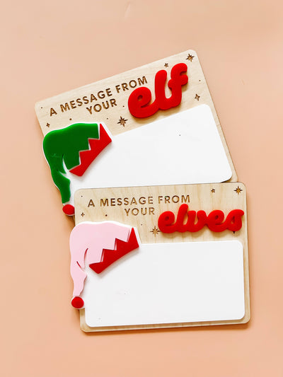 Notes from the Elf: Pink & Red