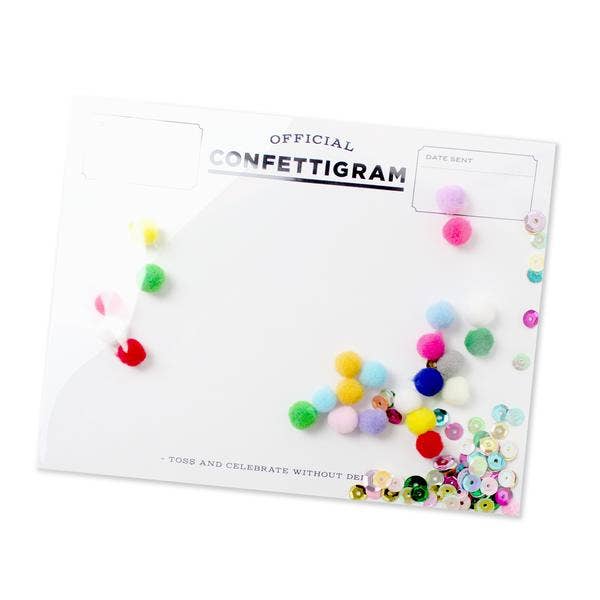Confettigram - Pom Poms Birthday / Everyday Card