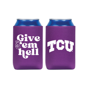 TCU Koozie
