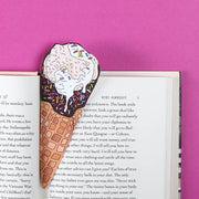 Ice Cream Cone Bookmark (it's die cut!)