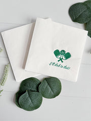 Pickleball "I'll Dink to That" Cocktail Napkins | Set of 16