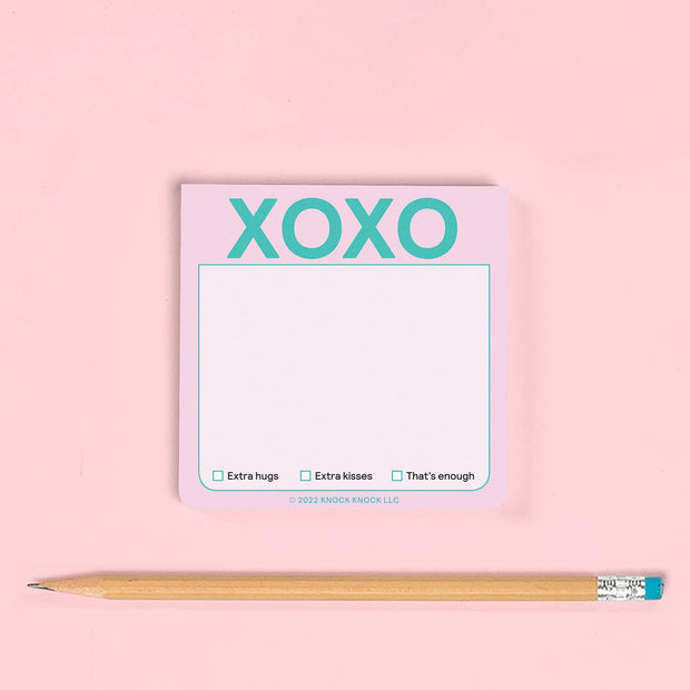 XOXO Sticky Note