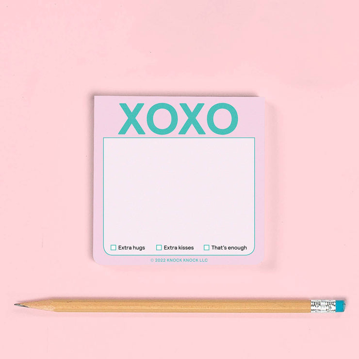 XOXO Sticky Note