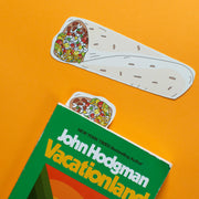 Burrito Bookmark (it's die cut!)