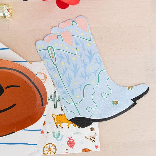 Yeehaw Large "Boots" Napkins