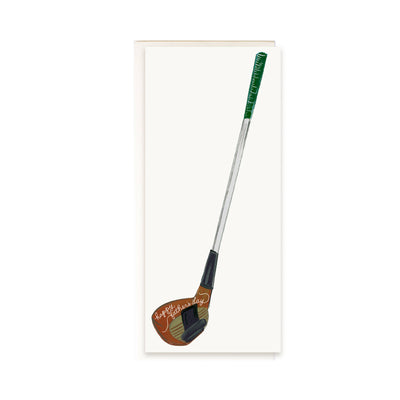 Fathers Day Golf Greeting Card