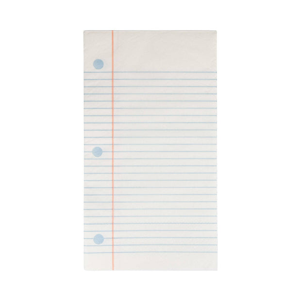 Notebook Paper Dinner Napkin