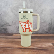 Texas Longhorn Bumper Sticker: Small - 2.75" Laptop Size