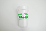 20oz. Styrofoam Cup 10 Pack Sleeve "Never Lost Tailgate"