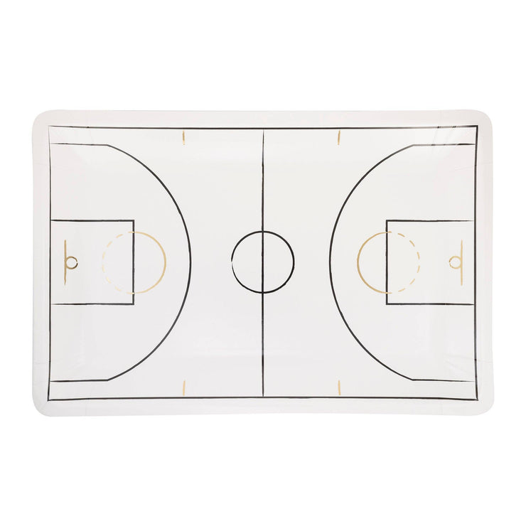 Basketball Court Plate