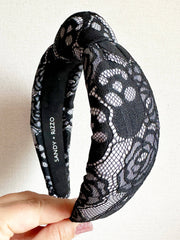 Skull Lace Headband