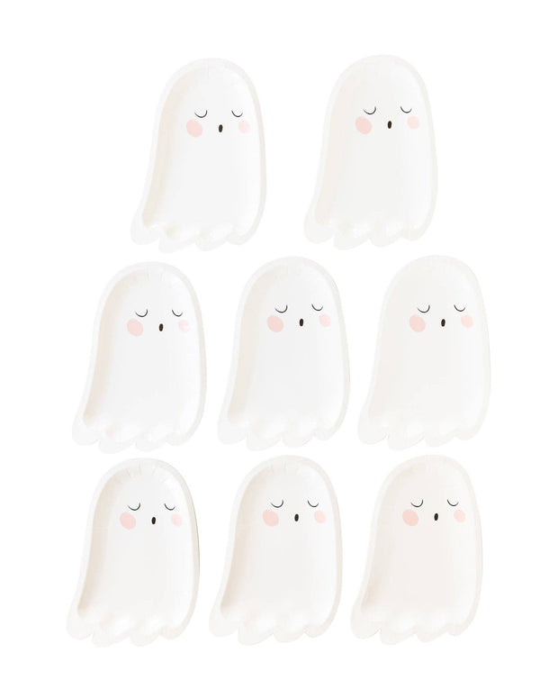 Trick or Treat Ghost Shaped Plate