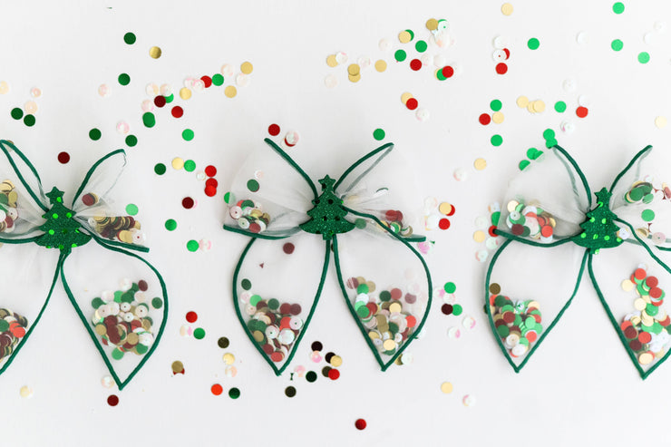 Mesh Shaker Bow - Tree Topper: Small