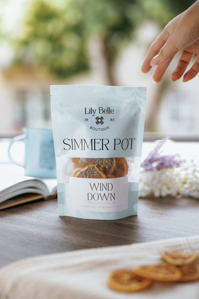 Wind Down Simmer Pot | Chamomile Orange Lavender