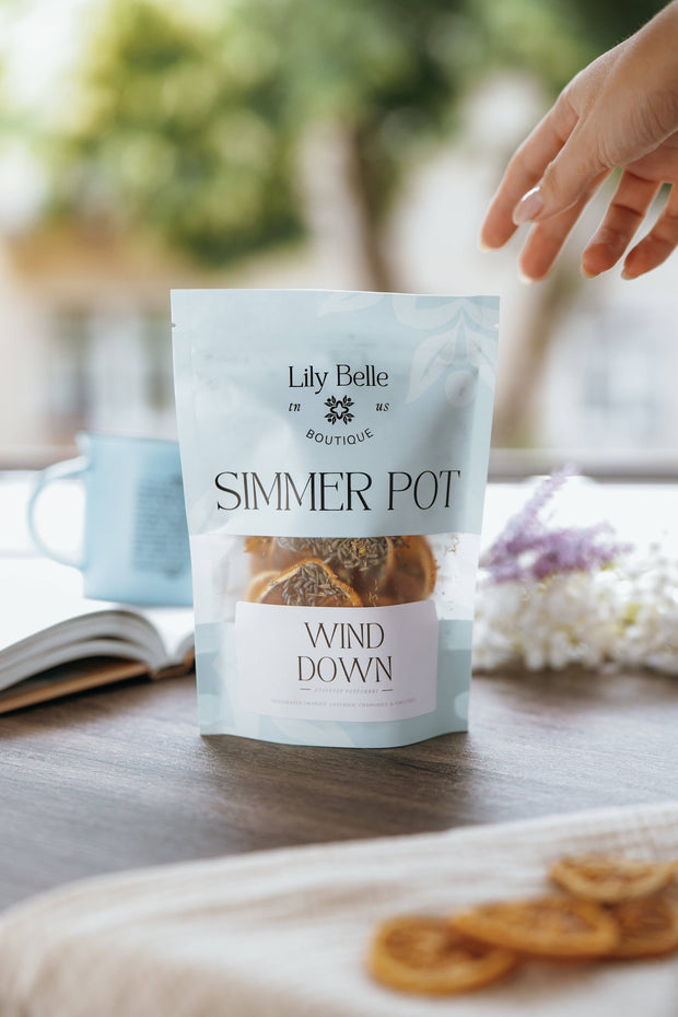 Wind Down Simmer Pot | Chamomile Orange Lavender