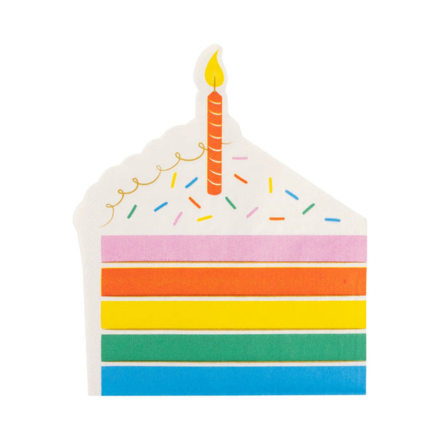 - Cake Shaped Dinner Napkin