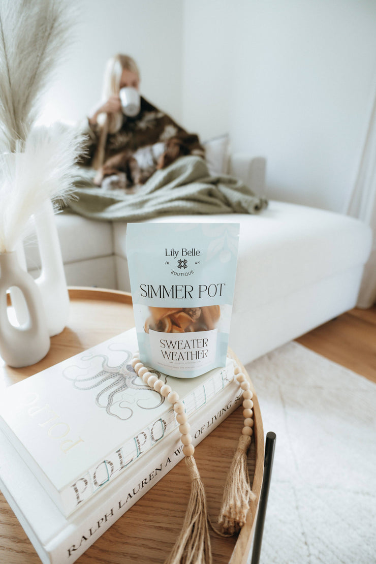 Sweater Weather Simmer Pot  | Stovetop Potpourri