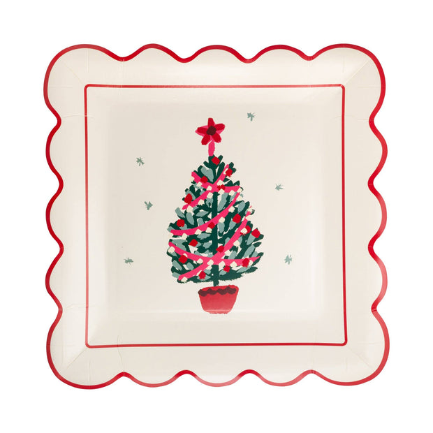 Fa La La Tree Plate