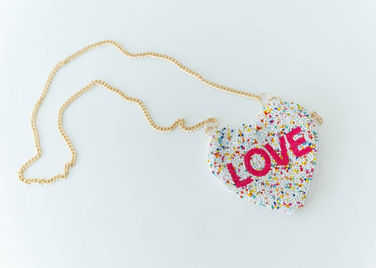 Beaded Purse - Sprinkled with Love