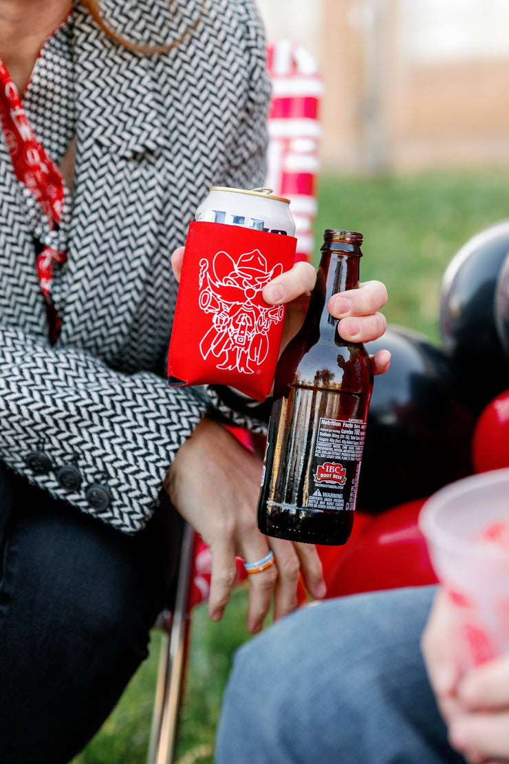 Texas Tech Koozie - Red