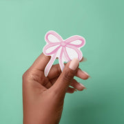 Vinyl Sticker - Pink Bow