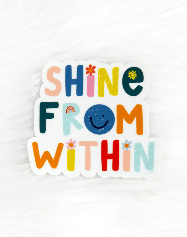 Shine From Within Decal Sticker