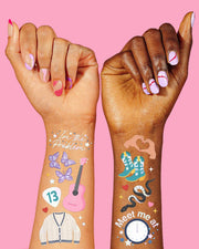 Taylor Swift Eras Tour Temporary Tattoos