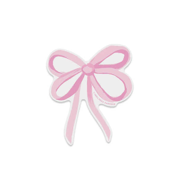 Vinyl Sticker - Pink Bow