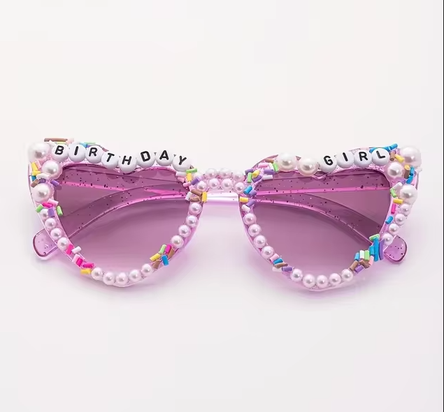 Birthday Girl Sunglasses: Pink