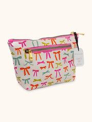 Put a Bow on It Clutch Cosmetic Pouch