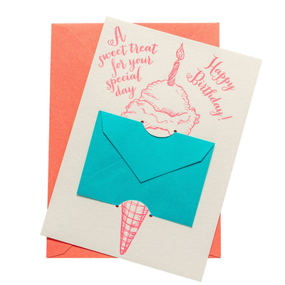 Ice Cream | Gift Card Holder