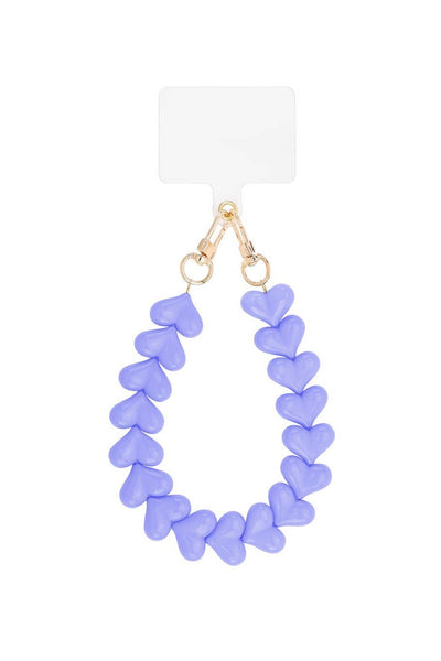 Phone Cord - Heart Keychain