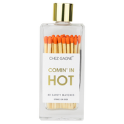 Coming In Hot Matches - Glass Bottle Matchsticks Orange