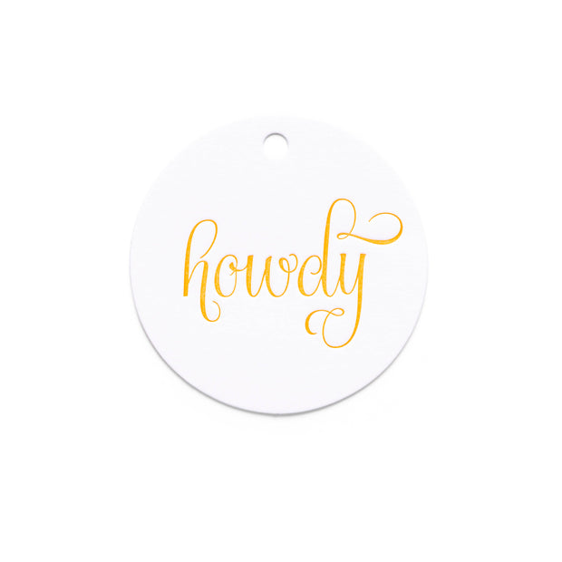 Gift Tags | Howdy