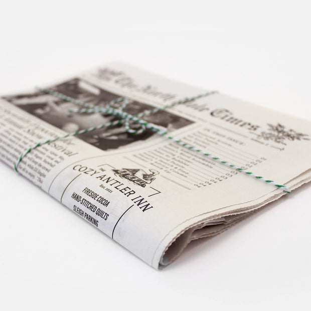 North Pole Times Edition 2 - Holiday Newspaper and Gift Wrap