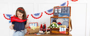 Hamptons Petite Stars 9" Paper Plate