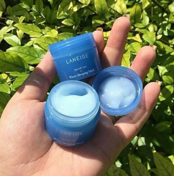 LANEIGE MINI Water Sleeping Mask Brighten Hydrate Lotion Gel: travel size