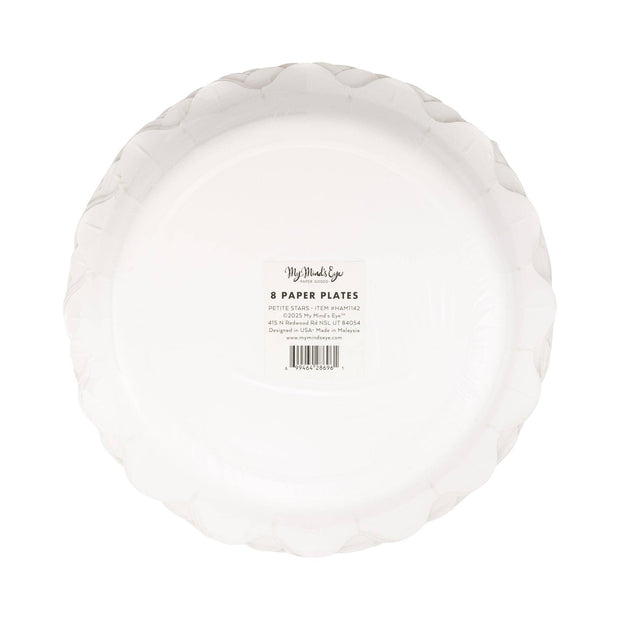 Hamptons Petite Stars 9" Paper Plate