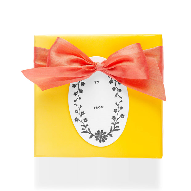 Gift Tags | Black Floral