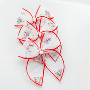 Mesh Shaker Bow - Peppermint Twist: Clip