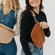 Westlyn Woven Bum Bag *NEW COLORS ADDED*: Metallic Navy