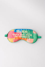 Getaway Eye Mask, Patchwork