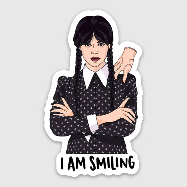 I Am Smiling Sticker