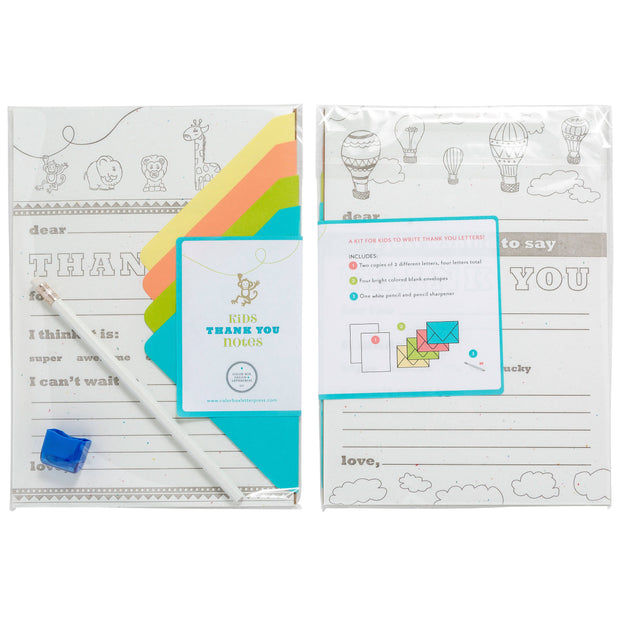 Kid Thank You Notes | Kit