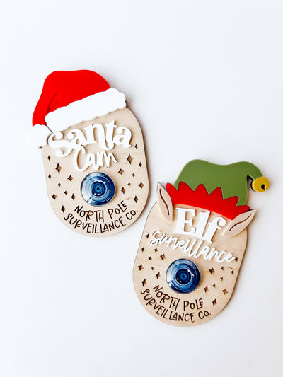 Santa Cam: Ornament Style with Ribbon / Santa Cam