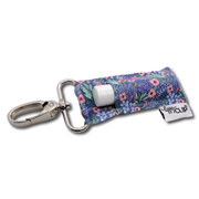 Blue Floral LippyClip® Lip Balm Holder for Chapstick