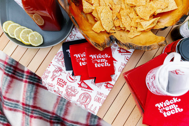 Texas Tech Koozie - Red